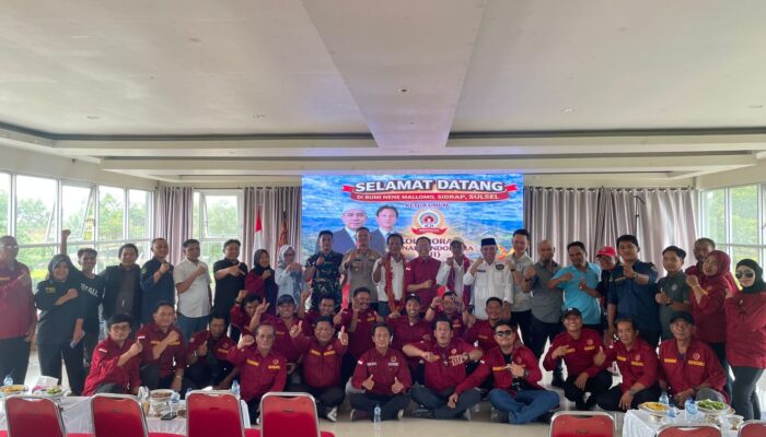 KJI Sulsel Resmi Dilantik di Sidrap, Edy Basri Diberi Target Bentuk 24 Pengurus Daerah