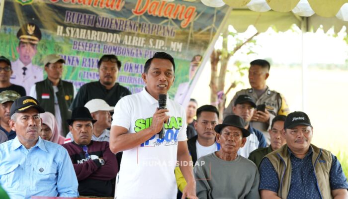 Panen Raya Padi di Otting, Bupati Sampaikan Langkah Strategis Perkuat Pertanian