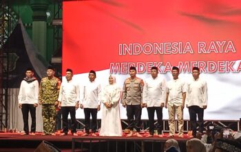 Dandim 1420/Sidrap Hadiri Pelantikan 81 Pejabat di Masjid Agung, Bupati Targetkan IPM 80 Persen