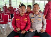 Kapolsek Pitu Riase IPDA Sakaria S.H.,M.M Hadiri Pelantikan KJI Sulsel.Sampaikan Selamat Dari Kapolres