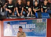Anggota DPRD provinsi Sulsel dari partai Demokrat gelar Reses di desa Leppangang di sambut dengan musik patrol