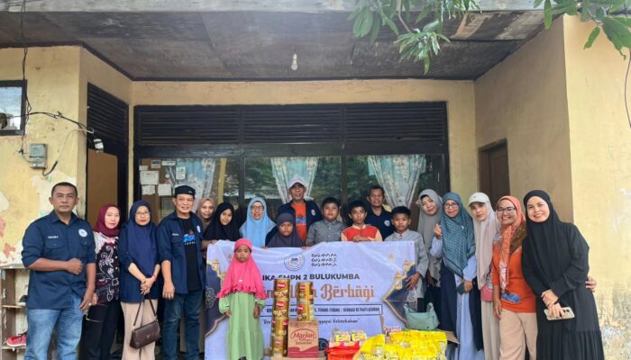 Ramadhan Momentum Kepedulian, IKA SMPN 2 Bulukumba Gelar Aksi Sosial Berbagi