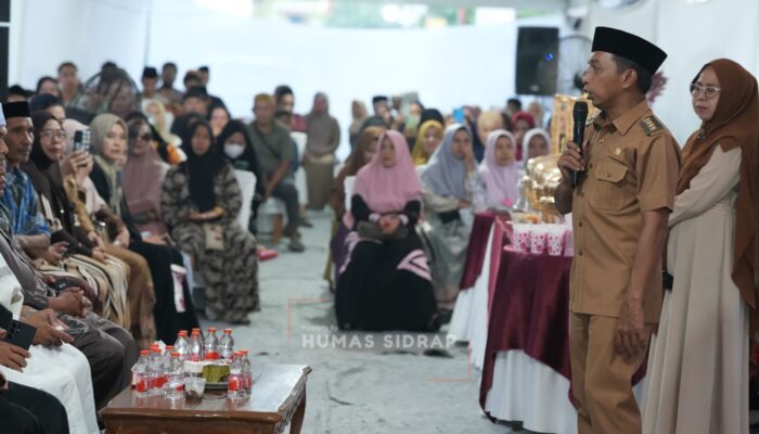 Bukber di Tanru Tedong, Bupati Sidrap Ajak Warga Perbanyak Sedekah