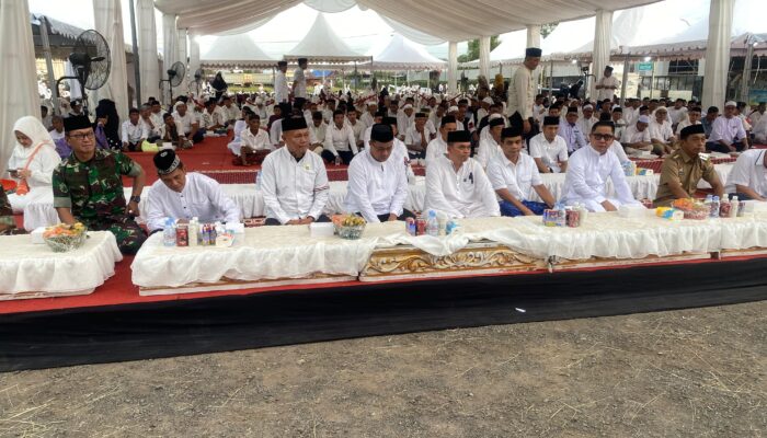 Kasdim 1420 Sidrap Hadir di Bukber Akbar Wagub Sulsel, 2.500 Warga Padati RMS Land