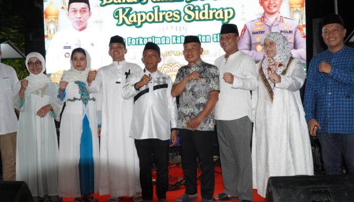 Dandim 1420/Sidrap Hadiri Safari Ramadhan dan Bukber Polres Sidrap, Forkopimda Perkuat Sinergi