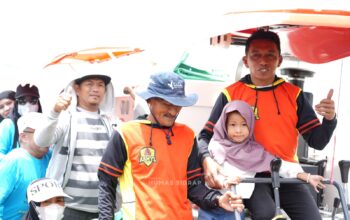 Bupati Panen Padi di Bulo, Produksi Naik Pendapatan Petani Meningkat