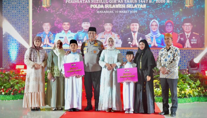 TPQ Al-Ikhlas Polres Sidrap Borong Juara 1 dan 2 Lomba Azan HUT Yayasan Kemala Bhayangkari ke-46