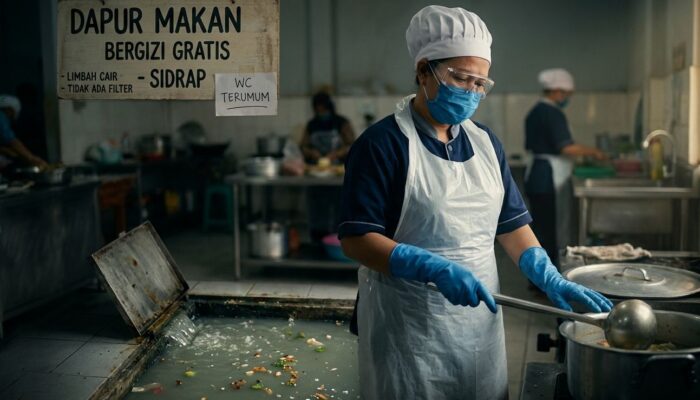 Aktivis Desak Pemkab Sidrap Tutup Dapur MBG Tanpa IPAL