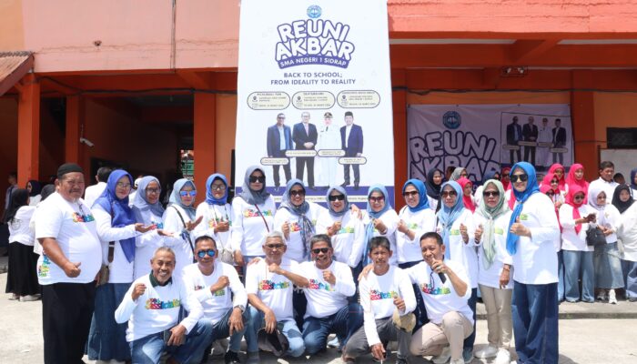 Back to School: Alumni SMAN 1 Sidrap Himpun Dana untuk Dukung Pendidikan
