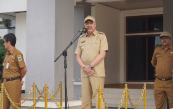 Bupati Pinrang pimpin apel gabungan awali hari kerja setelah libur lebaran 1447 H