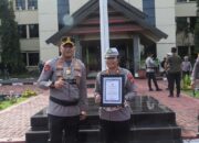 Polres Pinrang meraih juara terbaik 1 dalam Bidang Manajemen Media saat pelaksanaan Operasi Ketupat 2026