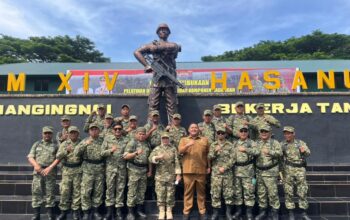 Wabup Nurkanaah Hadiri Pembukaan Latsarmil Komcad ASN 2026, Diikuti Kepala Desa se-Sidrap