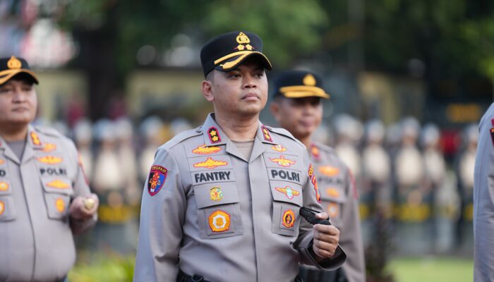 Polres Sidrap Gelar Apel Siaga Kamtibmas, Pastikan Kondusifitas Pasca Idul Fitri 1447 H