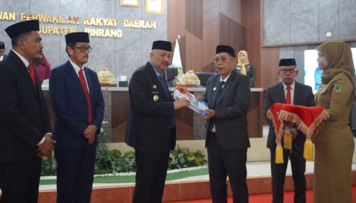 DPRD kabupaten Pinrang terima laporan LKPJ Pemkab Pinrang tahun 2025