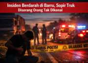 Insiden Berdarah di Barru, Sopir Truk Diserang Orang Tak Dikenal