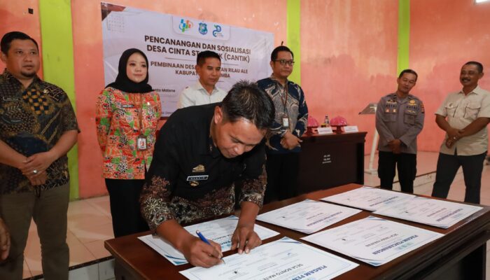 Pencanangan Desa Cantik: Tiga Desa di Rilau Ale Siap Jadi Percontohan Pembangunan Berbasis Data