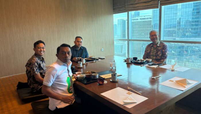 Syaharuddin Alrif Sambangi Dirut Trans Entertainment, Ajak Ekspansi Investasi di Sidrap