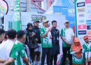 Ribuan masyarakat antusias ikuti kegiatan Mapusa Run yang dilepas oleh wakil bupati pinrang