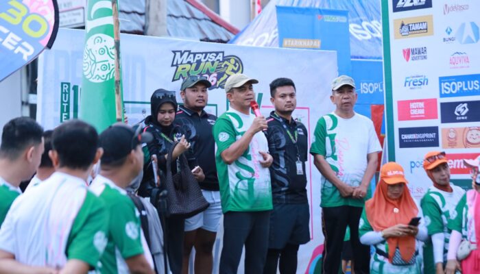 Ribuan masyarakat antusias ikuti kegiatan Mapusa Run yang dilepas oleh wakil bupati pinrang