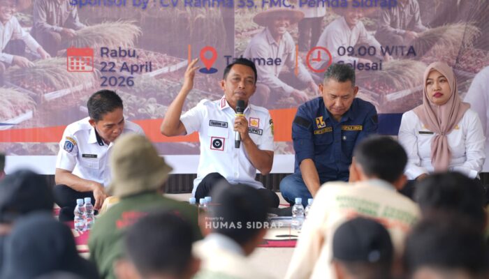 Bupati Syaharuddin Tegaskan Kesejahteraan Petani Prioritas Utama dalam Capaian 1 Juta Ton Gabah