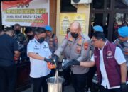 Polres Pinrang gelar pemusnaan barang bukti narkoba 3,2 kilogram