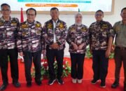 Buka Muscab Lima Daerah, Bupati Andi Utta Dipakaikan Jaket FKPPI