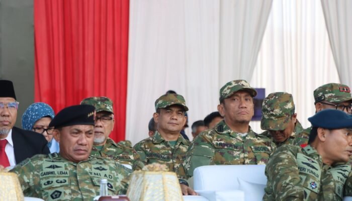 Wakil Bupati Pinrang hadiri upacara penetapan Komcad di lapangan Karebosi Makassar