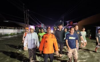 Respon Cepat.Bupati Sidrap Tinjau Langsung Lokasi Banjir