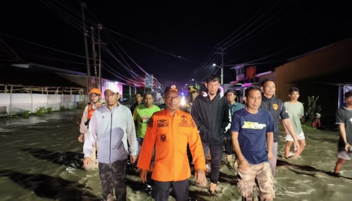 Respon Cepat.Bupati Sidrap Tinjau Langsung Lokasi Banjir