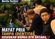 Mayat Pria Tanpa Identitas Ditemukan Mengapung di Sungai Tallo, Warga BTN Antara Geger