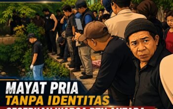 Mayat Pria Tanpa Identitas Ditemukan Mengapung di Sungai Tallo, Warga BTN Antara Geger