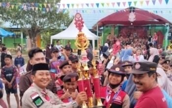 UPT SDN 161 Pinrang kembali menyabet Juara Umum 1 Di lomba Logika Sekabupaten Pinrang Dengan menyabet Piala Bergilir