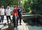 Laksanakan program Indonesia Asri , bupati Pinrang didampingi sekda Pinrang dan kepala OPD pantau sejumlah ruas jalan