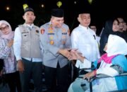 Kapolres Sidrap Hadiri Pelepasan Jamaah Haji Kloter 40 Tahun 2026
