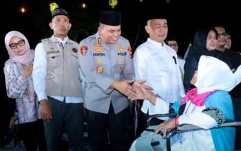 Kapolres Sidrap Hadiri Pelepasan Jamaah Haji Kloter 40 Tahun 2026