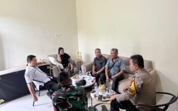 Bhabinkamtibmas Bersama Tiga Pilar Mediasi Sengketa Gadai Sawah di Desa Marannu