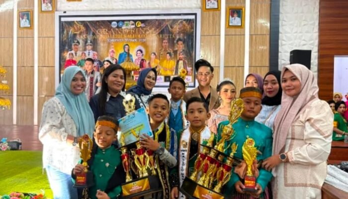 UPT SDN 161 kabupaten Pinrang kembali memborong Piala di Ajang AMKM Ana Dara Malebbi Kallolo Mageretta 2026
