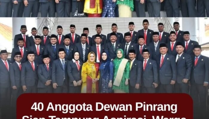40 anggota DPRD kabupaten Pinrang segera akan laksanakan Reses siap tampung Aspirasi rakyat