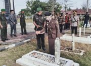 Kodim 1420/Sidrap Gelar Ziarah Rombongan Sambut HUT ke-69 Kodam XIV/Hasanuddin