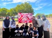 Rumah Membatik Bunga Mawar Bulukumba Latih Siswa SRMP 23 Makassar Bikin Sarung Batik Shibori