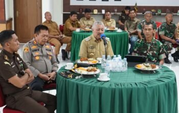 Bupati Pinrang Hadiri Pemaparan Persiapan TMMD ke-129 Kodim 1404/Pinrang