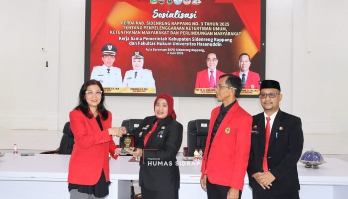 Pemkab Sidrap dan FH Unhas Sosialisasikan Perda Ketertiban Umum