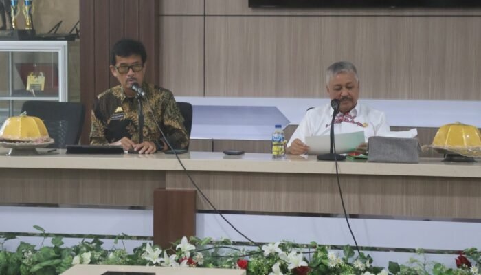 Bupati Pinrang pimpin rapat koordinasi tentang tata kelola keuangan daerah yang berkualitas