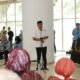 Pemkab Pinrang menerima secara langsung kepulangan jamaah haji kloter 8 asal kabupaten Pinrang di mesjid Agung Al-Munawwir