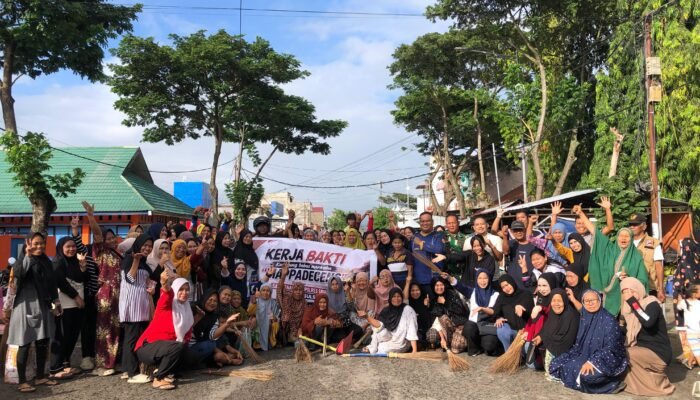Dari RT ke RT di Pangkajene, Warga dan Polisi Kompak Ubah Mappadeceng Jadi Kampung Bersinar