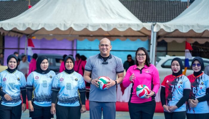 Polres Pinrang Gelar Kejuaraan Bola Volly Sambut Hari Bhayangkara ke-80 Tahun 2026