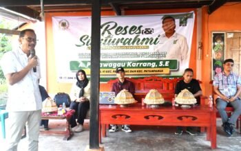 Legislator PKB Andi Pallawagau Kerrang.SE gelar Reses di kecamatan paleteang