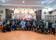 Polres Pinrang dan insa pers gelar nonton bareng piala Dunia di Aula Wicaksono Laghawa polres pinrang