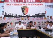 Kasiwas dan Kasat Reskrim Polres Pinrang Terima Kunjungan Tim Dumas Itwasda Polda Sulsel