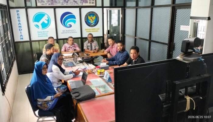 Perkuat Tata Kelola Digital, Pemkab Sidrap Hadiri Kick-off Evaluasi Kinerja Pemdi 2026